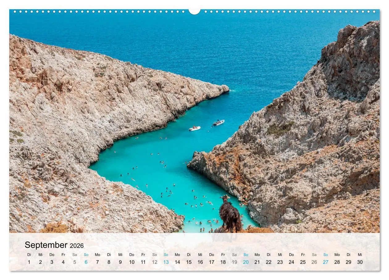 Bild: 9783457414873 | Kreta - Die schönsten Strände (hochwertiger Premium Wandkalender...