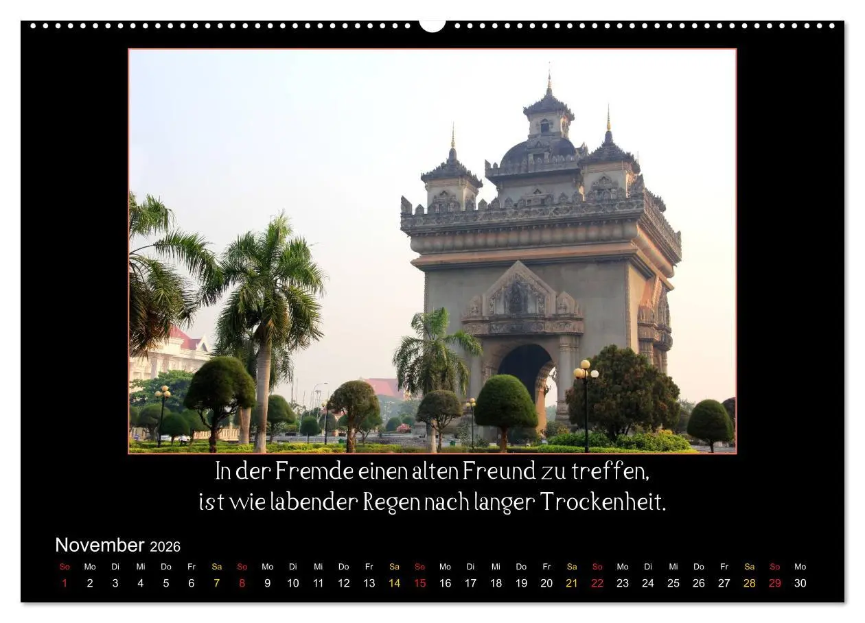 Bild: 9783457964873 | Faszination Südostasien (Wandkalender 2026 DIN A2 quer), CALVENDO...