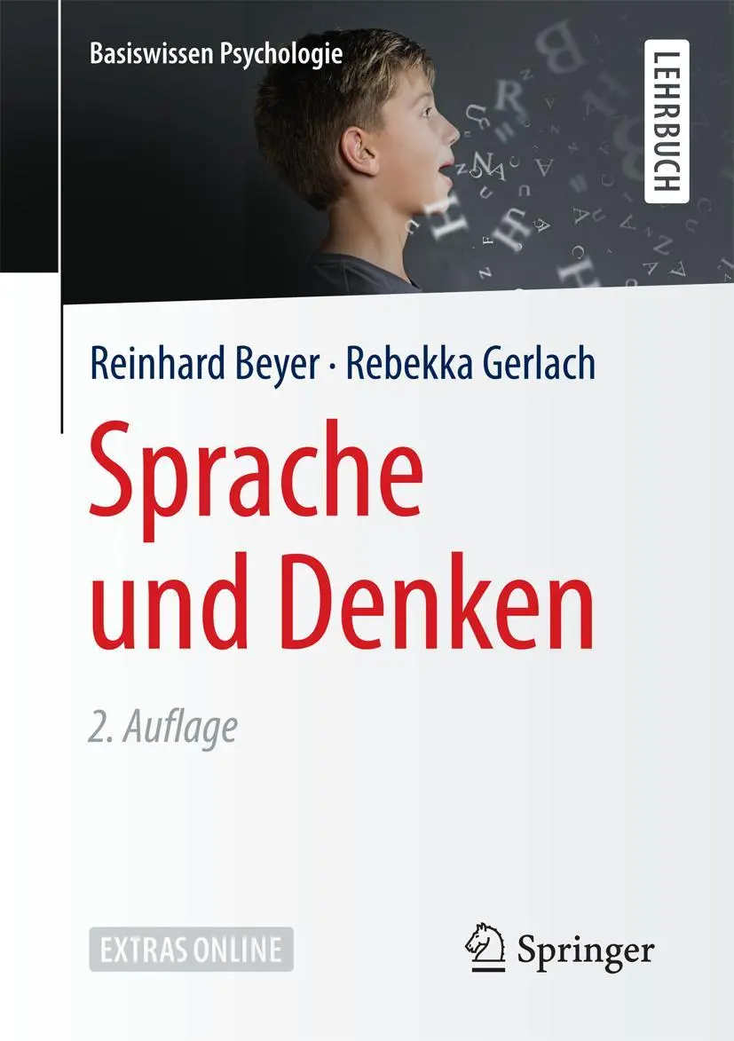 Cover: 9783658174873 | Sprache und Denken | Rebekka Gerlach (u. a.) | Taschenbuch | IX | 2017