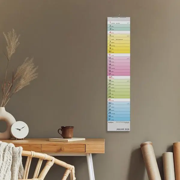 Bild: 9783731884873 | Planer Farbenspiel 2026 | Verlag Korsch | Kalender | Spiralbindung