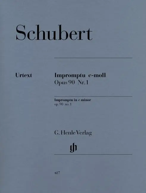 Cover: 9790201804873 | Impromptu c minor op. 90,1 D 899 | Franz Schubert | Taschenbuch | Buch