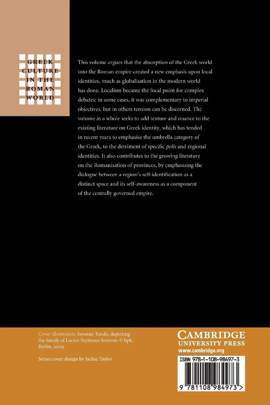 Rückseite: 9781108984973 | Local Knowledge and Microidentities in the Imperial Greek World | Buch
