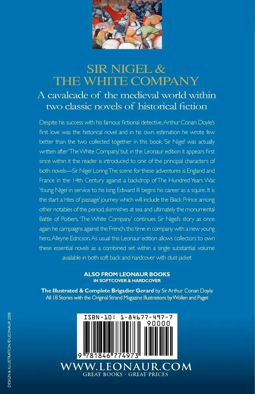 Rückseite: 9781846774973 | Sir Nigel &amp; the White Company | Arthur Conan Doyle | Taschenbuch