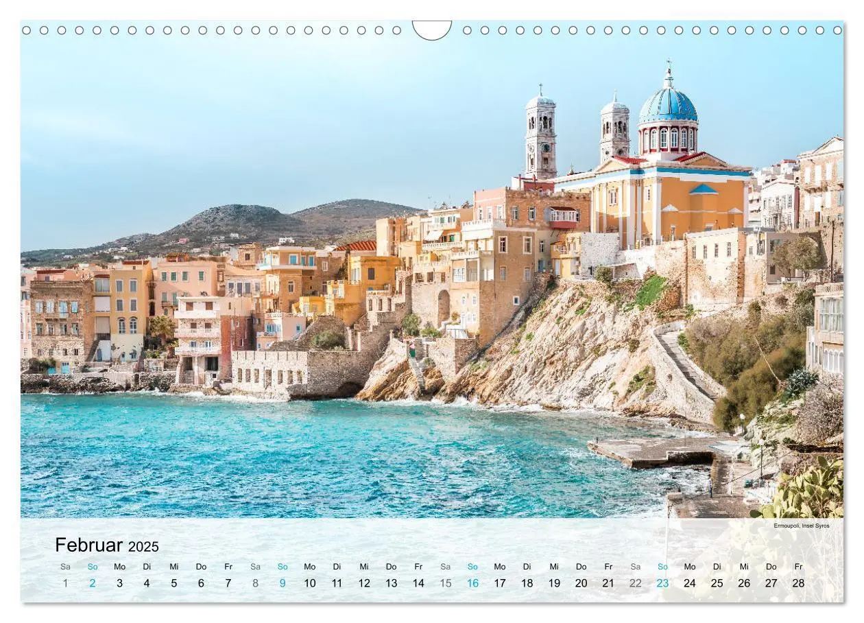 Bild: 9783435174973 | Griechenland - Inselparadies in Europa (Wandkalender 2025 DIN A3...