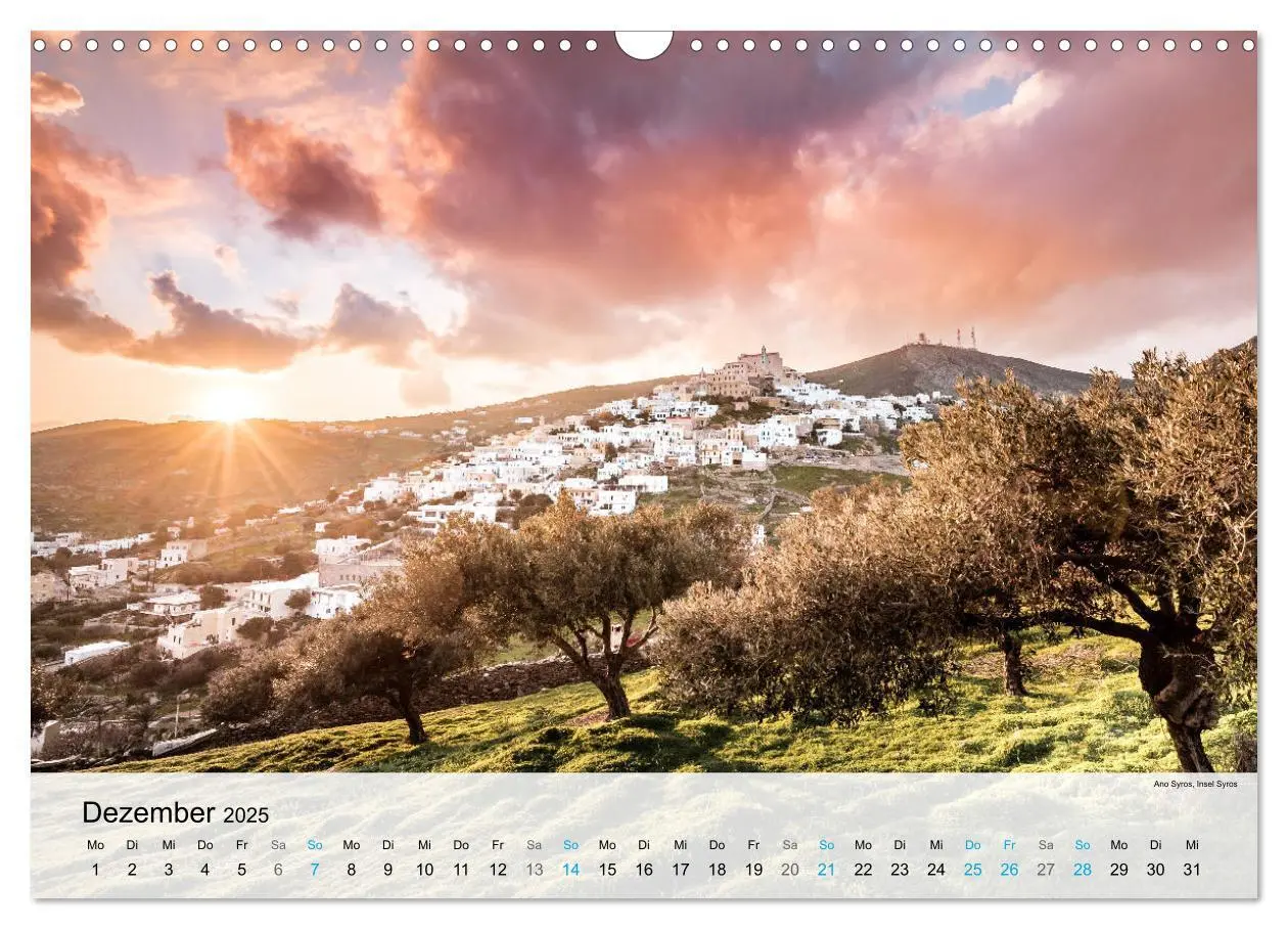 Bild: 9783435174973 | Griechenland - Inselparadies in Europa (Wandkalender 2025 DIN A3...