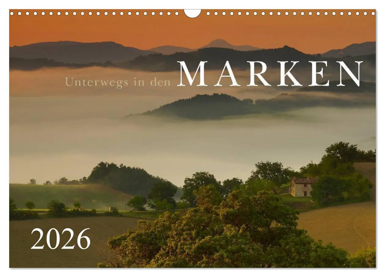 Cover: 9783516044973 | Unterwegs in den Marken (Wandkalender 2026 DIN A3 quer), CALVENDO...