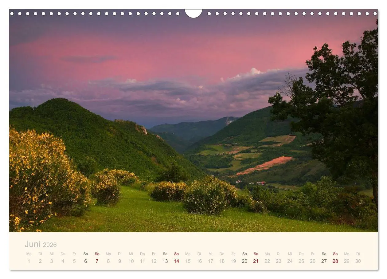 Bild: 9783516044973 | Unterwegs in den Marken (Wandkalender 2026 DIN A3 quer), CALVENDO...