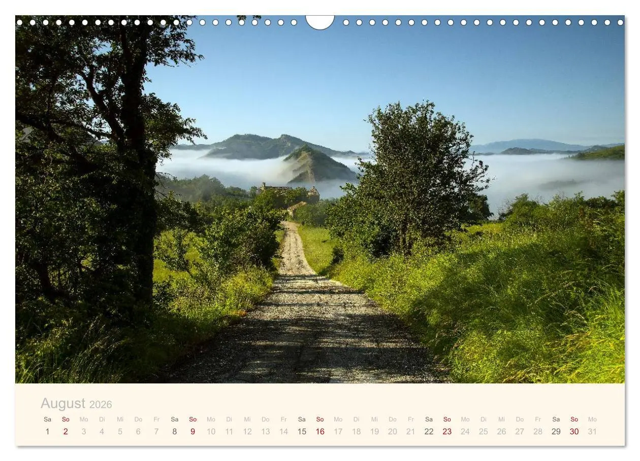 Bild: 9783516044973 | Unterwegs in den Marken (Wandkalender 2026 DIN A3 quer), CALVENDO...
