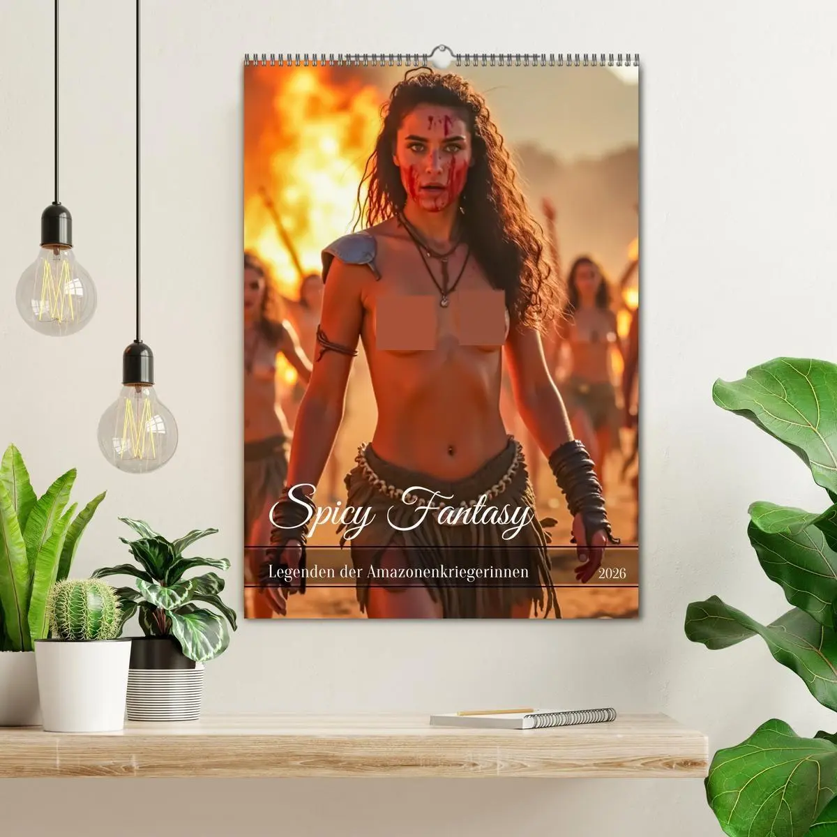 Bild: 9783516284973 | Spicy Fantasy - Legenden der Amazonenkriegerinnen (Wandkalender...