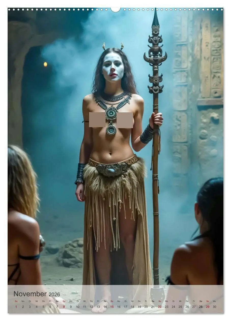 Bild: 9783516284973 | Spicy Fantasy - Legenden der Amazonenkriegerinnen (Wandkalender...