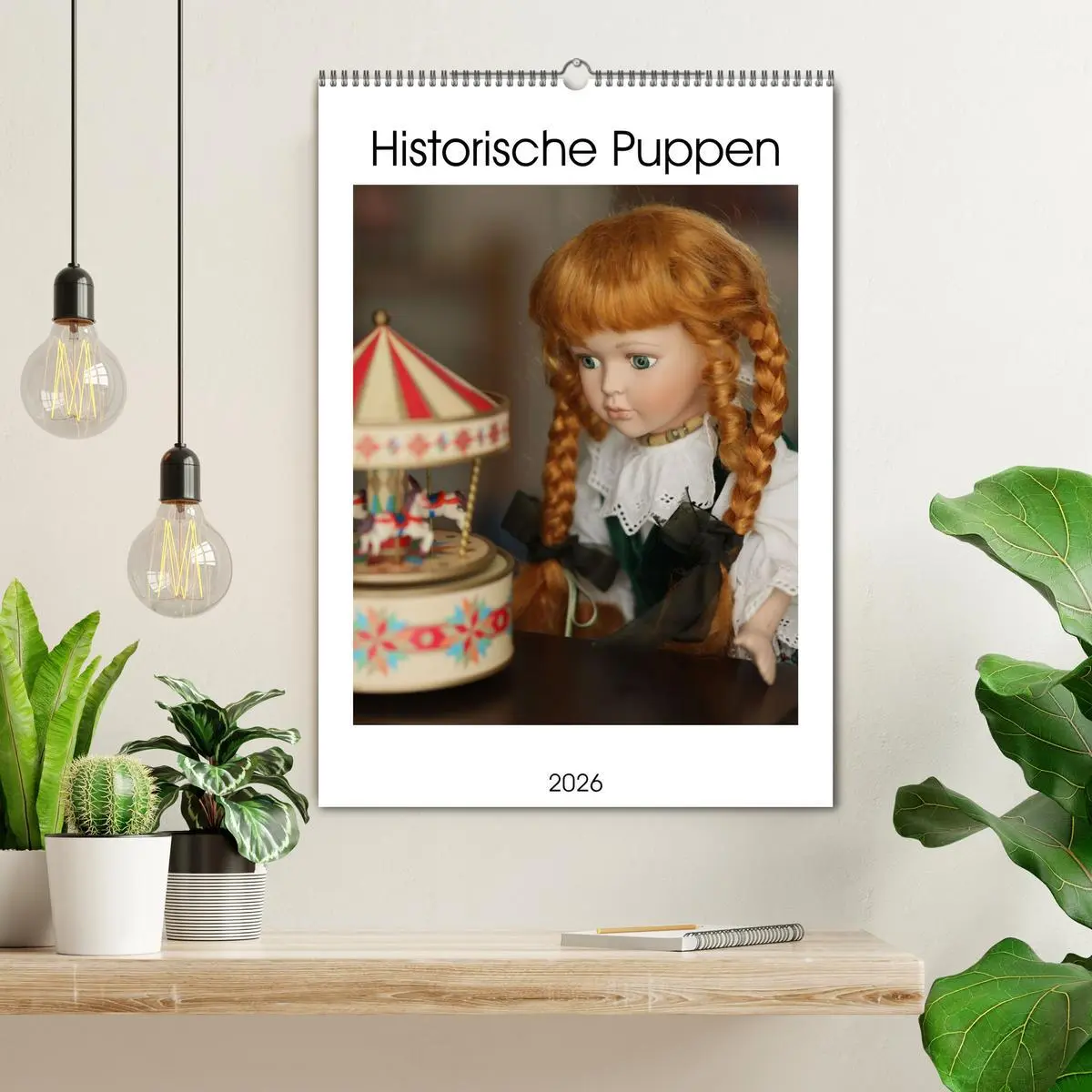 Bild: 9783516354973 | Historische Puppen (Wandkalender 2026 DIN A2 hoch), CALVENDO...