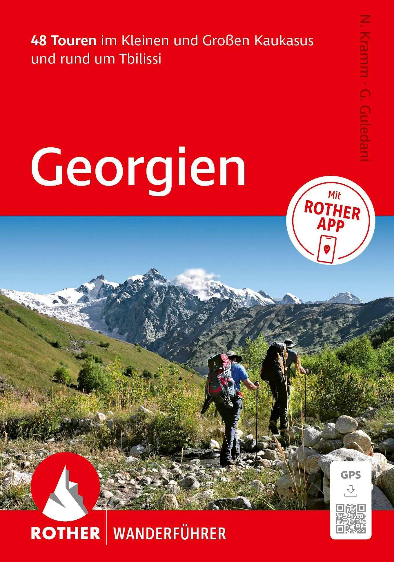 Cover: 9783763314973 | ROTHER Wanderführer Georgien. 48 Touren im Kleinen und Großen...