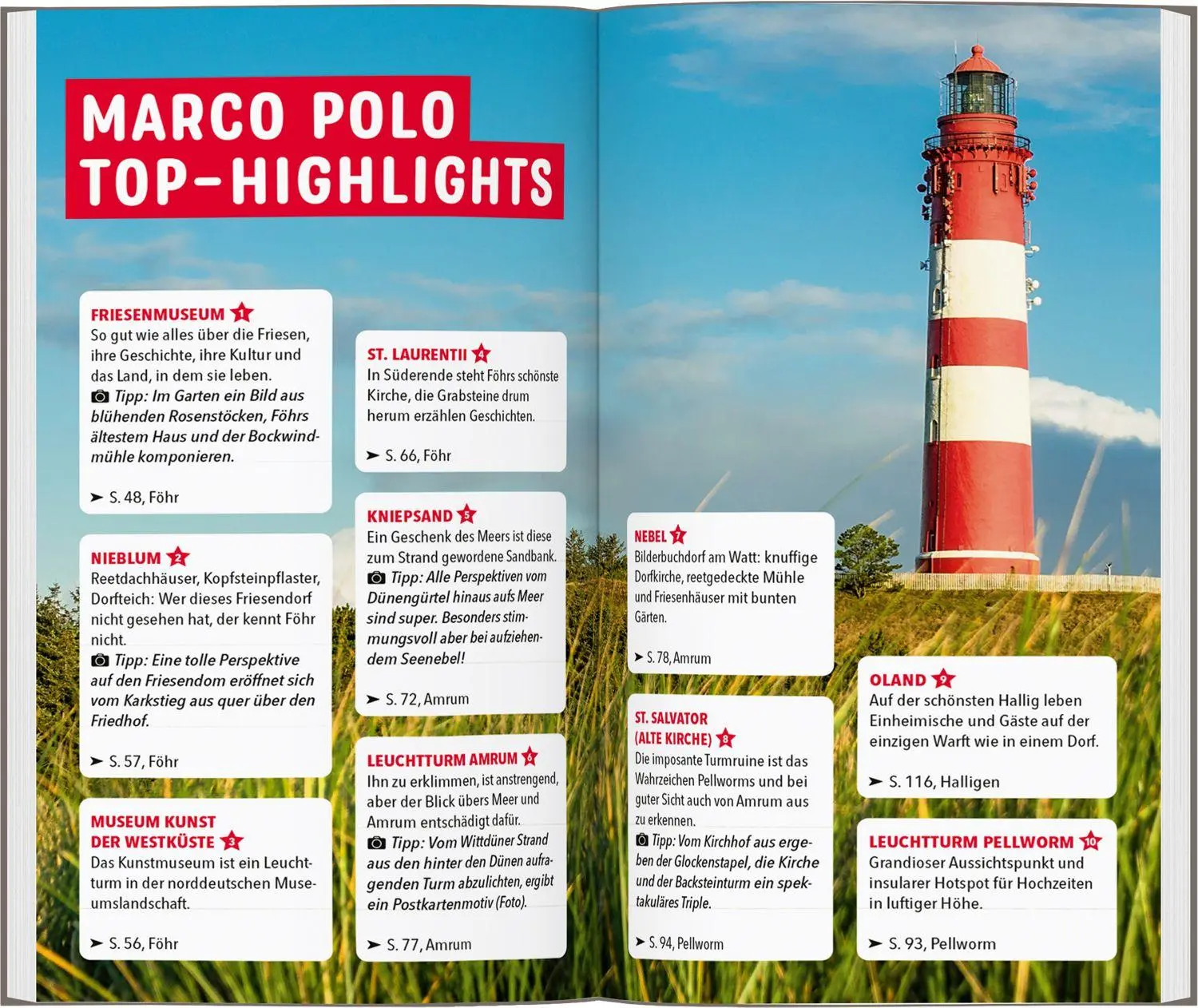 Bild: 9783829744973 | MARCO POLO Reiseführer Föhr, Amrum, Pellworm, Nordstrand, Halligen