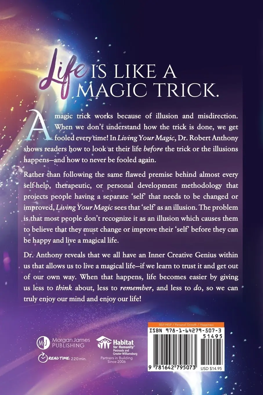 Rückseite: 9781642795073 | Living Your Magic | How to Enjoy Your Mind and Enjoy Your Life | Buch