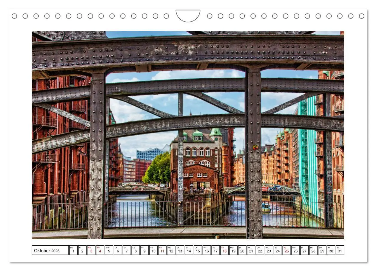 Bild: 9783457915073 | Hamburg sehen, fühlen und lieben (Wandkalender 2026 DIN A4 quer),...