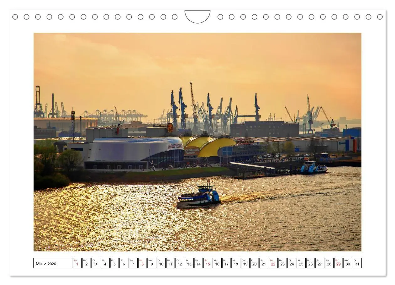 Bild: 9783457915073 | Hamburg sehen, fühlen und lieben (Wandkalender 2026 DIN A4 quer),...
