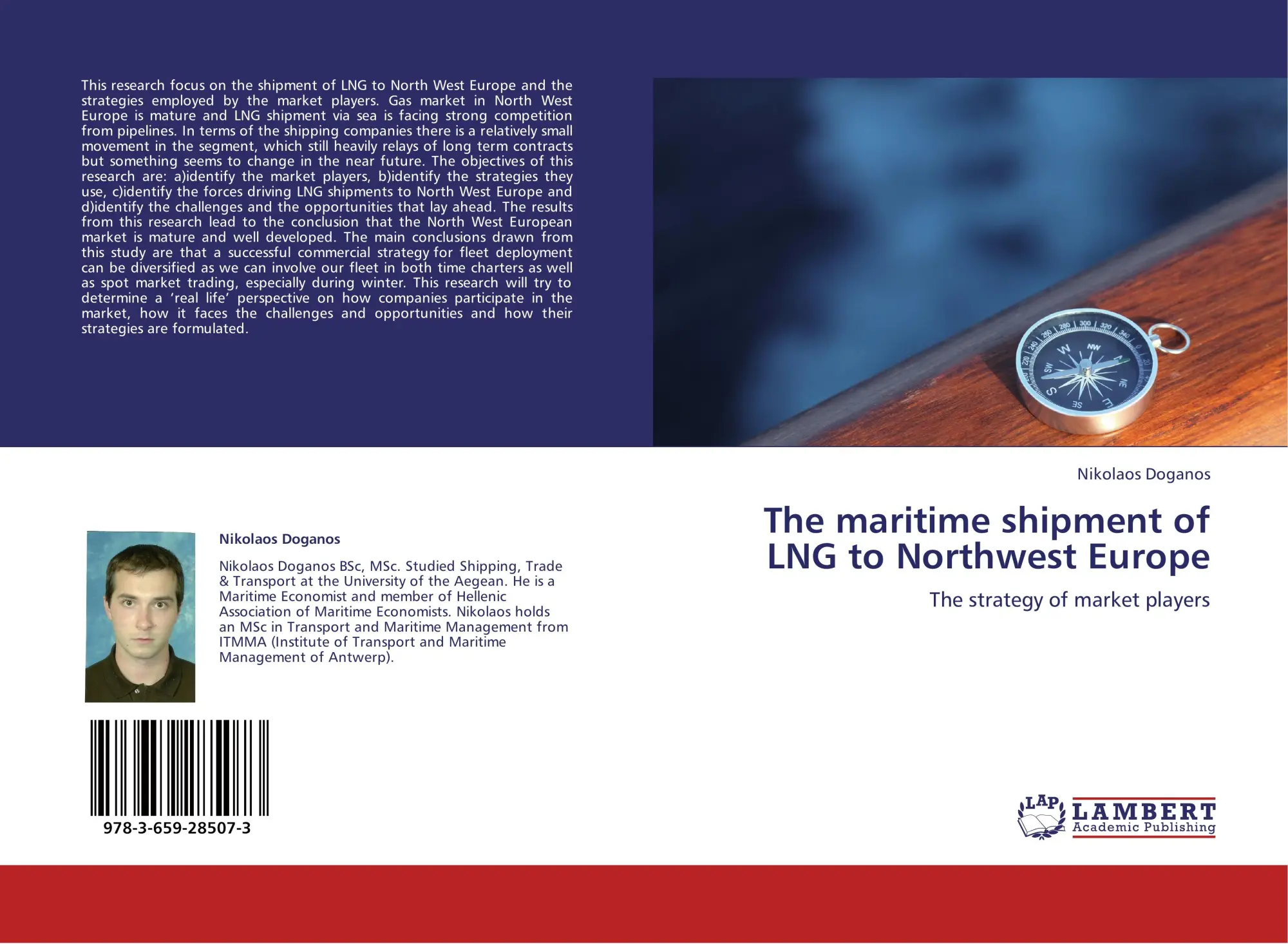 Cover: 9783659285073 | The maritime shipment of LNG to Northwest Europe | Nikolaos Doganos