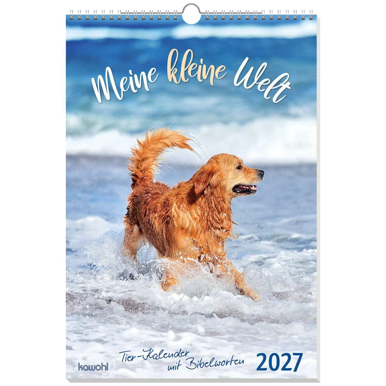 Cover: 9783754845073 | Meine kleine Welt 2027 | Tierkalender mit Bibelworten | Kalender