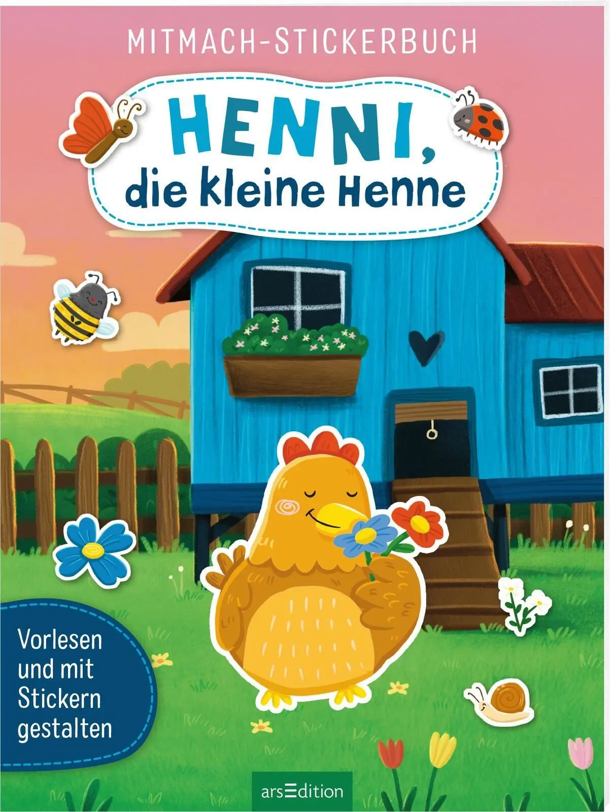 Cover: 9783845855073 | Mitmach-Stickerbuch - Henni, die kleine Henne | Joschi Mühl | Buch