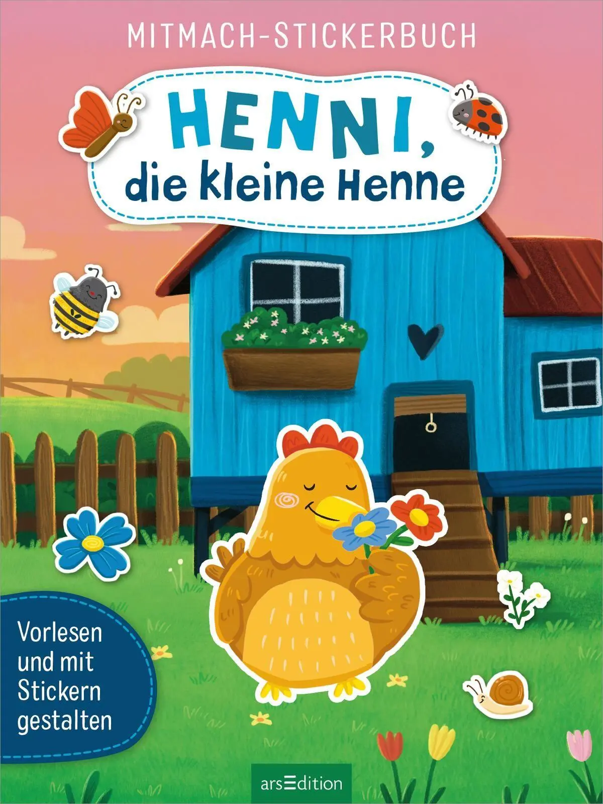 Bild: 9783845855073 | Mitmach-Stickerbuch - Henni, die kleine Henne | Joschi Mühl | Buch