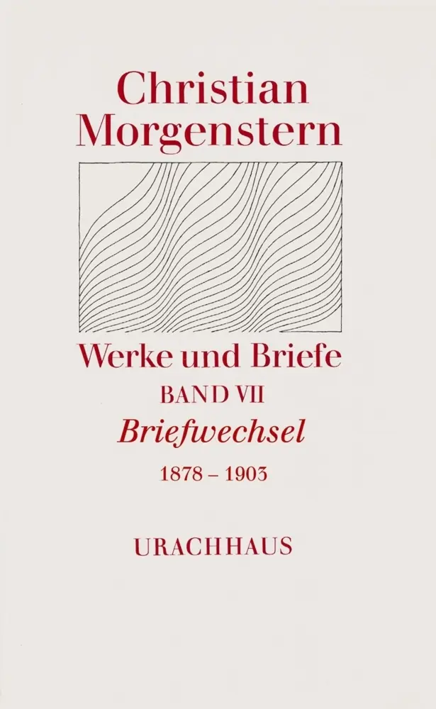 Cover: 9783878385073 | Briefwechsel 1878-1903 | Hrsg, v. Katharina Breitner | Morgenstern