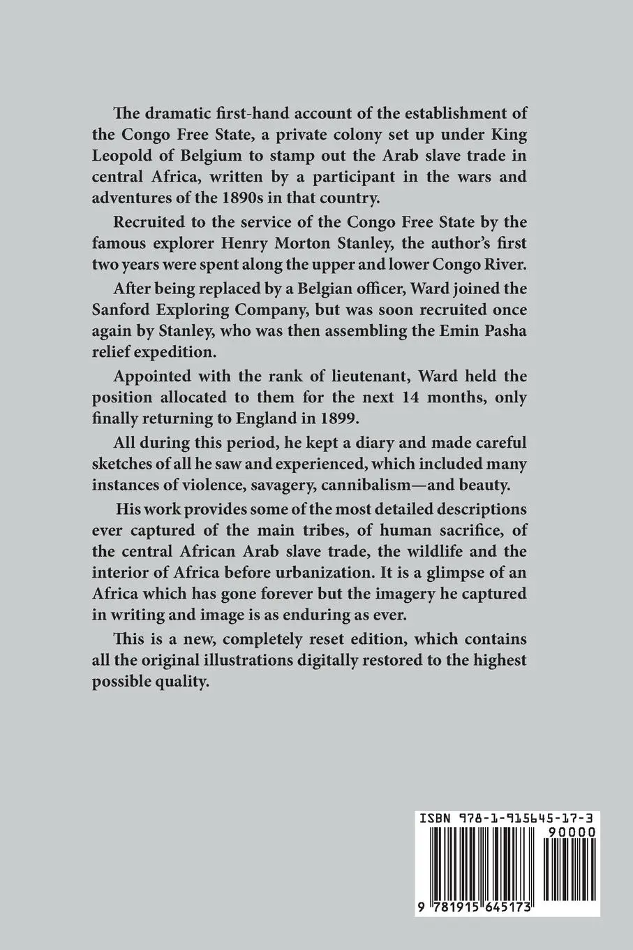 Rückseite: 9781915645173 | Five Years with the Congo Cannibals | Herbert Ward | Taschenbuch