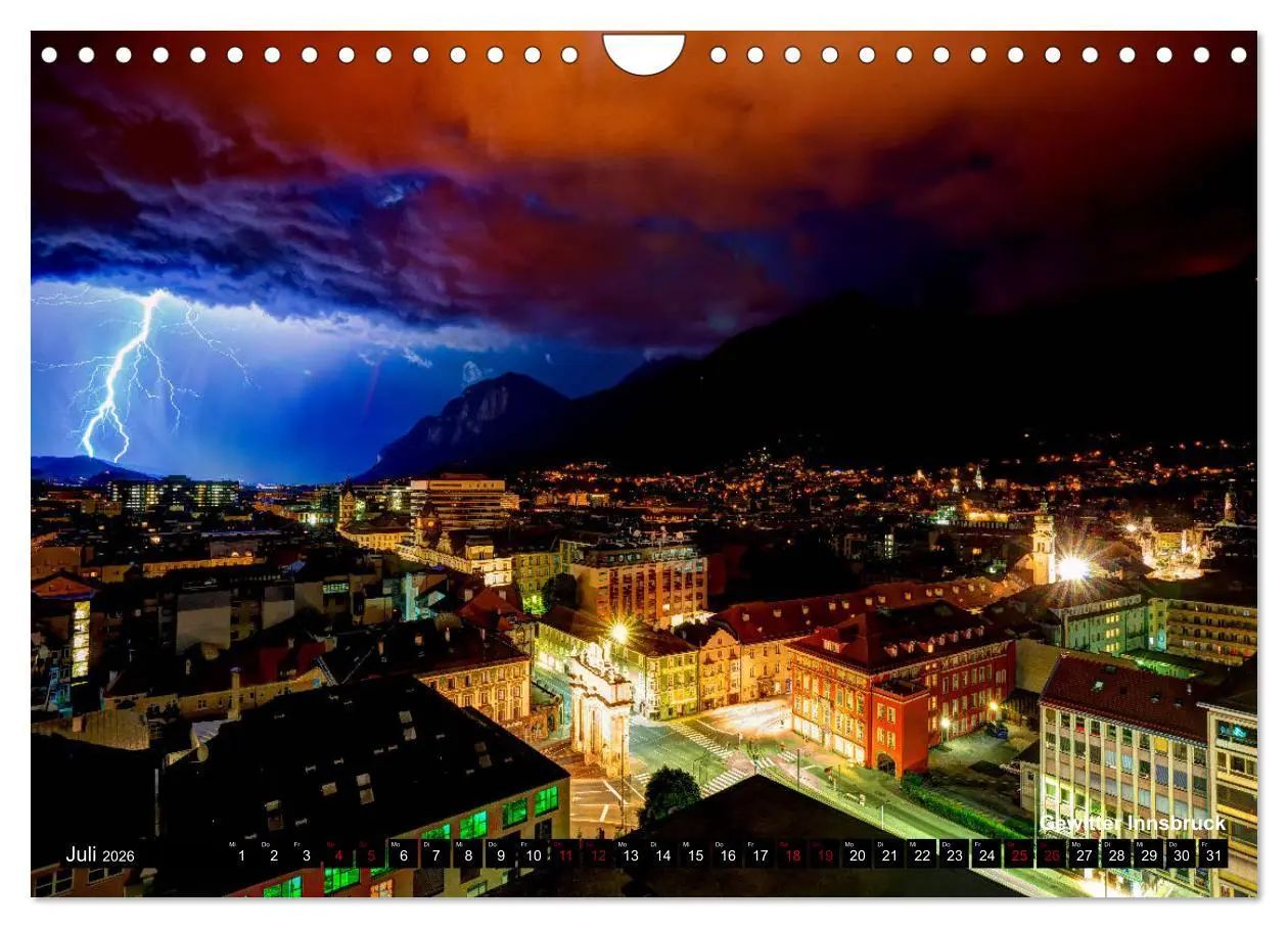 Bild: 9783457835173 | Tirol 2026 - die schönsten Plätze (Wandkalender 2026 DIN A4 quer),...