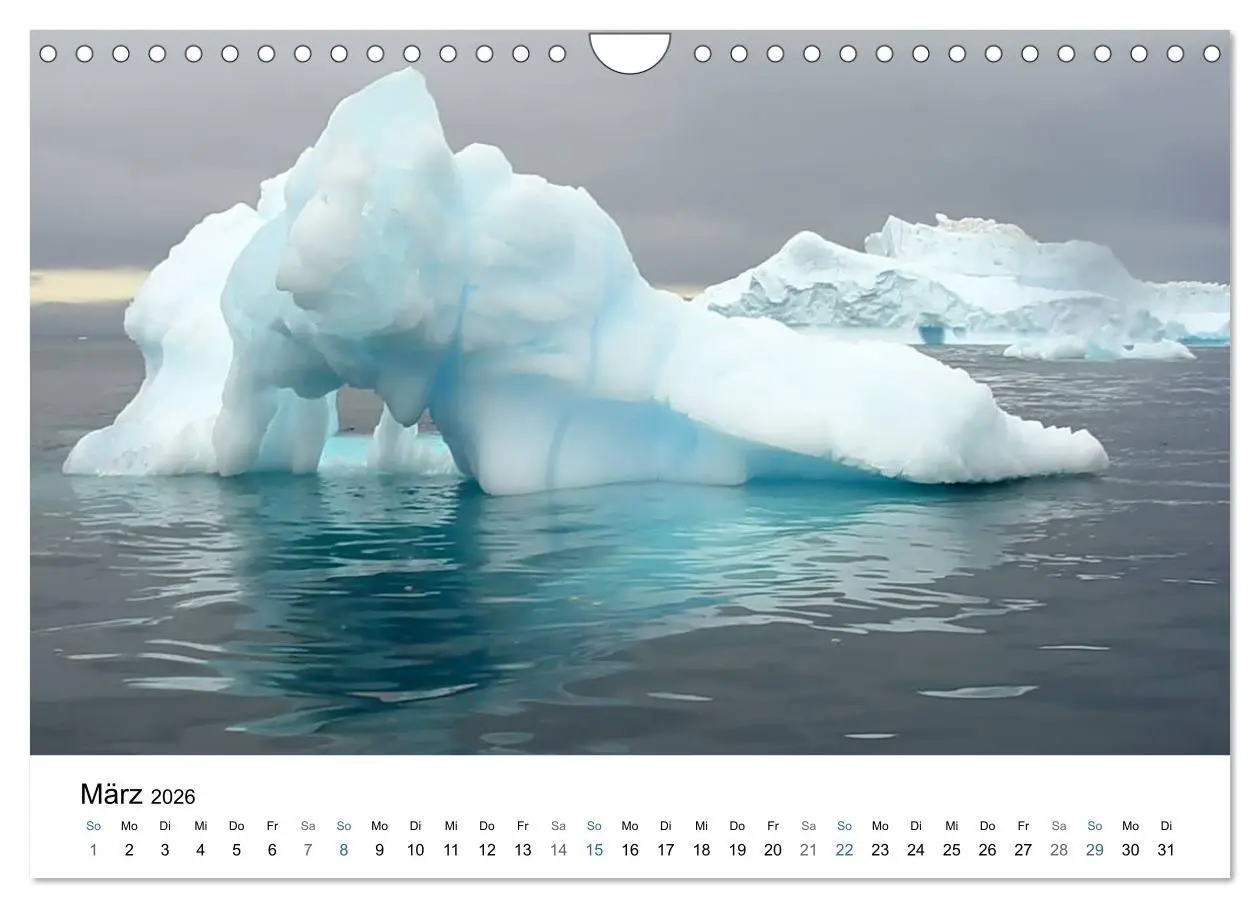 Bild: 9783516235173 | Antarktis (Wandkalender 2026 DIN A4 quer), CALVENDO Monatskalender