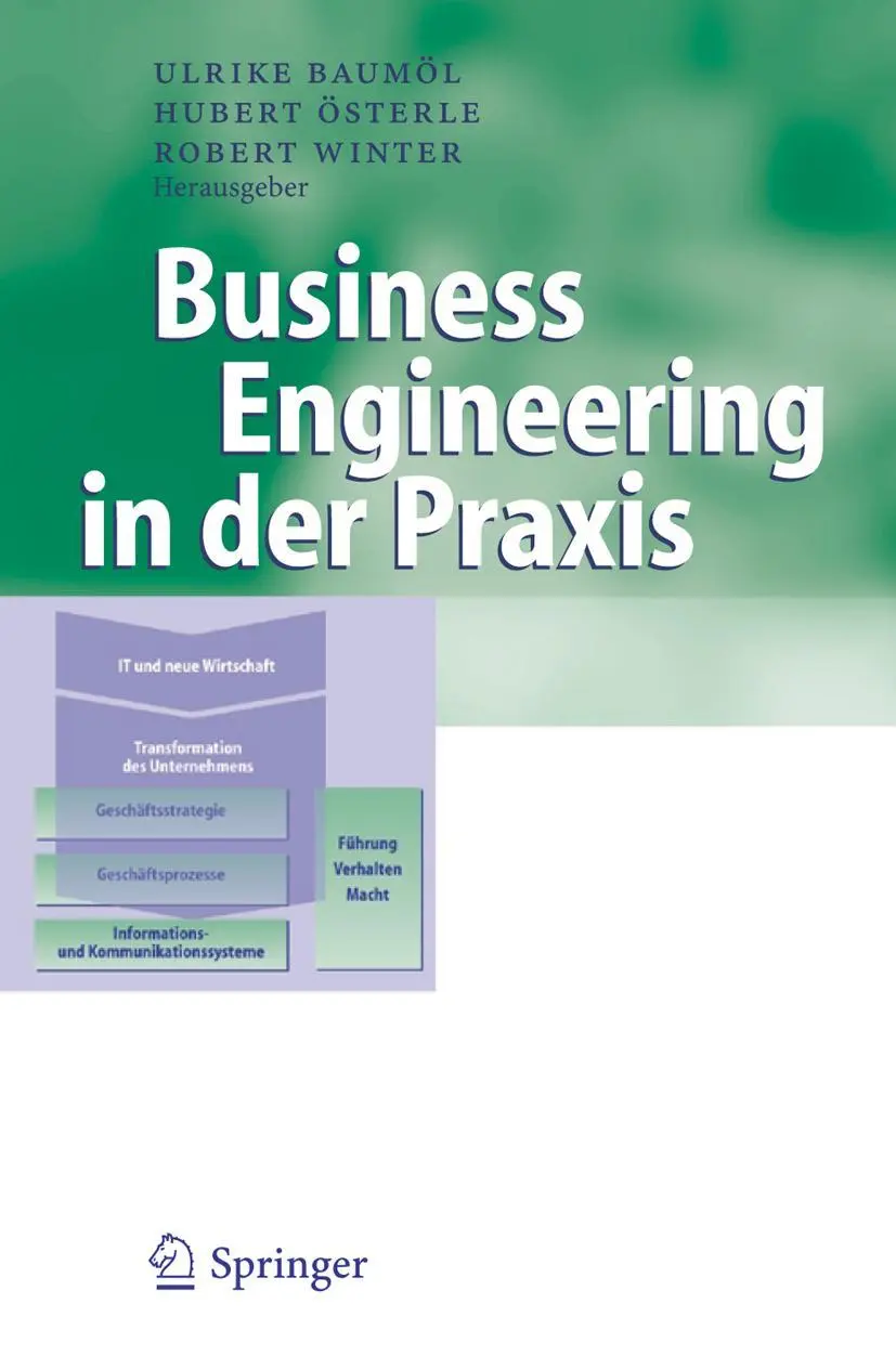 Cover: 9783540205173 | Business Engineering in der Praxis | Ulrike Baumöl (u. a.) | Buch
