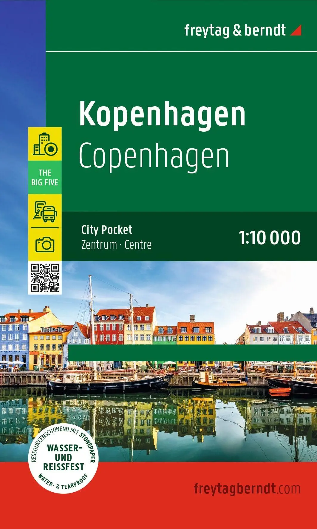 Cover: 9783707925173 | freytag &amp; berndt Innenstadtplan Kopenhagen 1:10.000 | Freytag &amp; Berndt