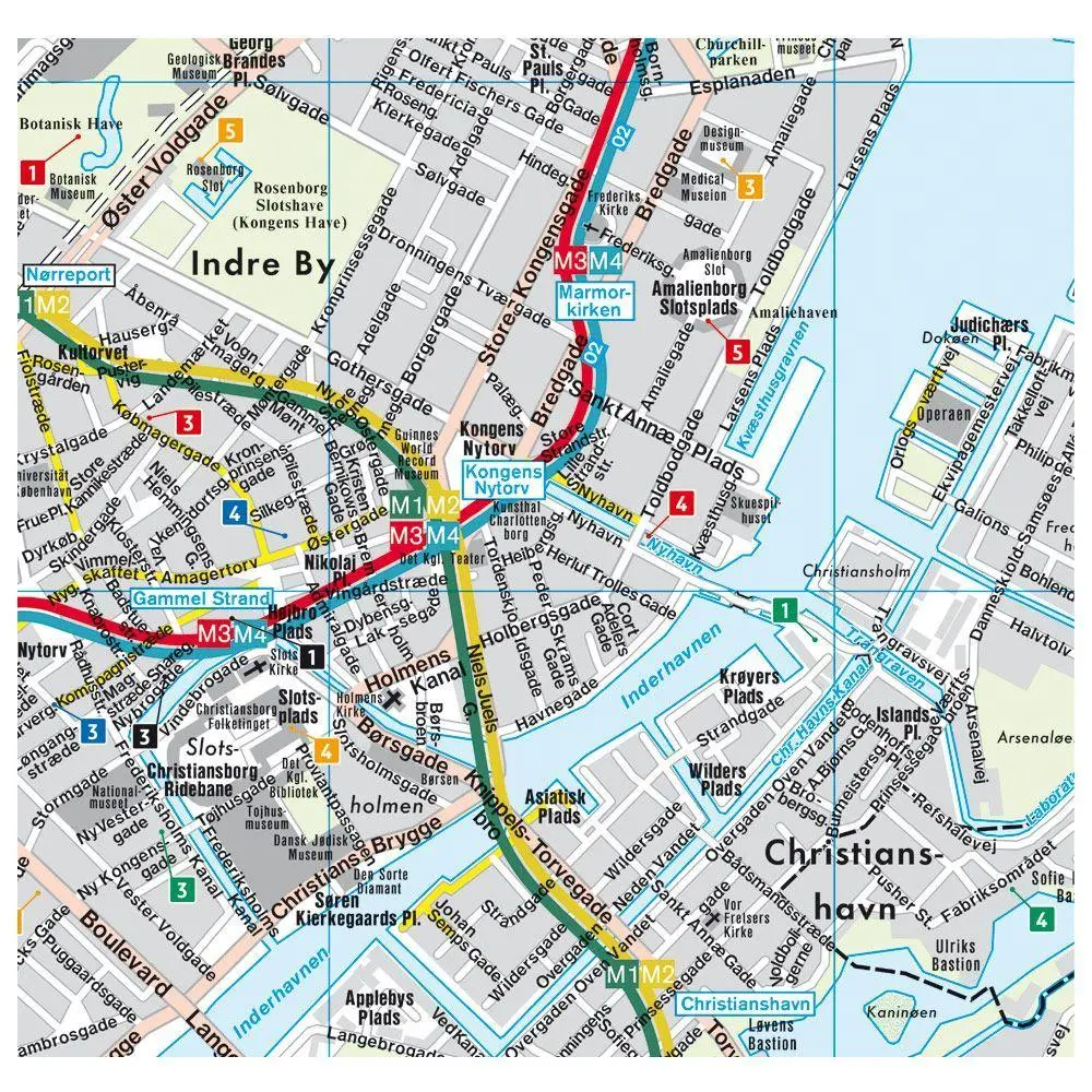 Bild: 9783707925173 | freytag &amp; berndt Innenstadtplan Kopenhagen 1:10.000 | Freytag &amp; Berndt