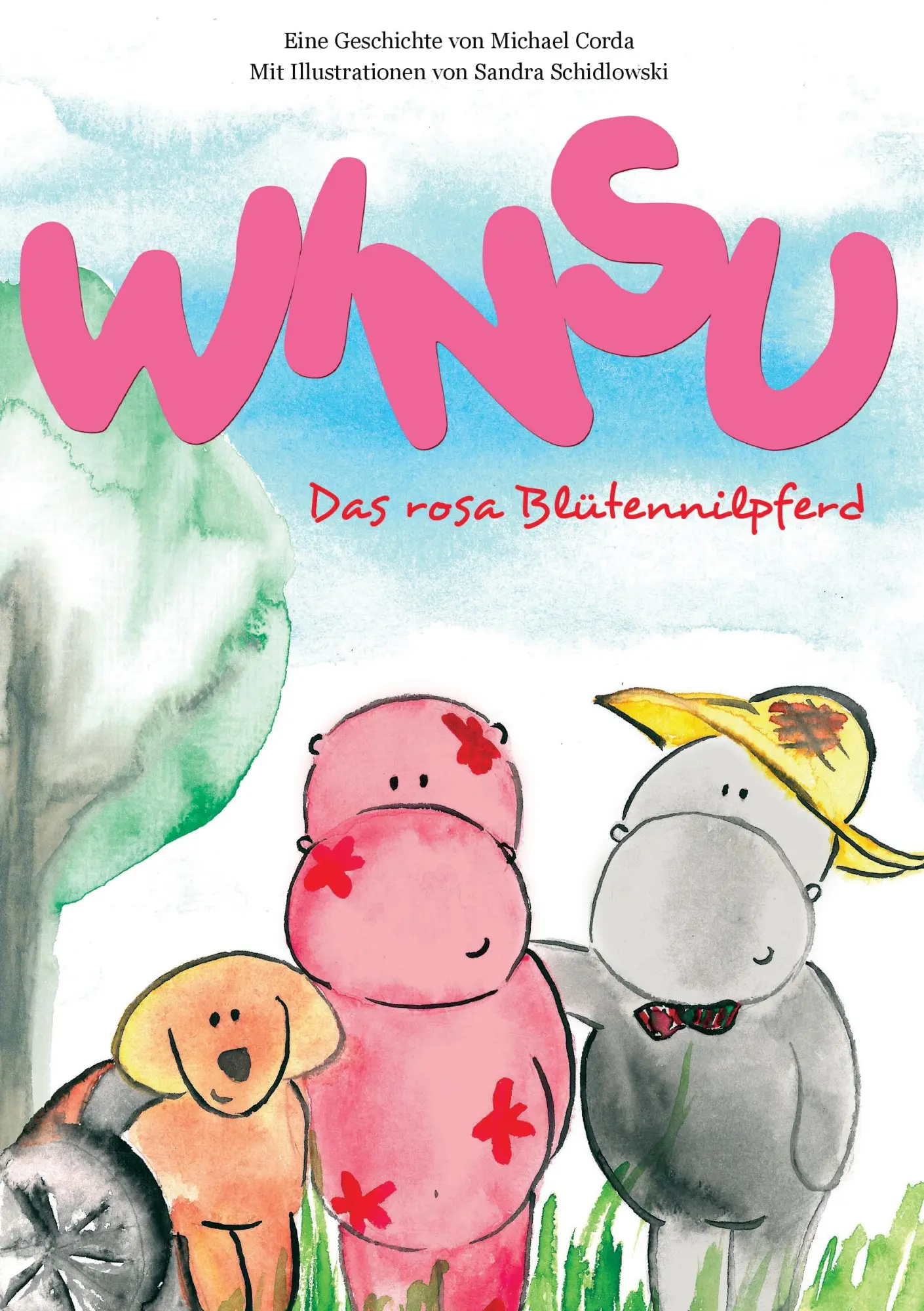 Cover: 9783741275173 | Winsu | Das rosa Blütennilpferd | Michael Corda | Taschenbuch | 60 S.
