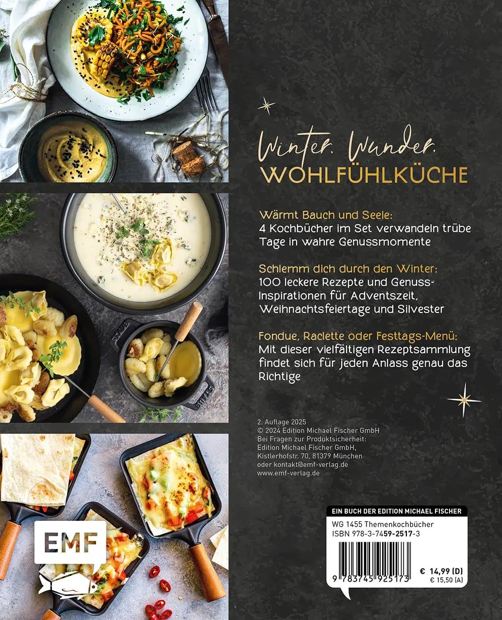 Rückseite: 9783745925173 | Die große Winter-Wohlfühlküche - 100 Rezepte | Taschenbuch | 256 S.