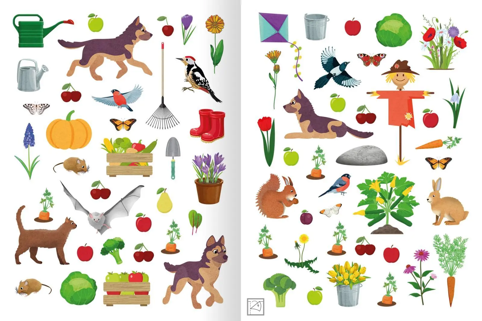 Bild: 9783845845173 | Erstes Stickern - Im Garten | Über 300 Sticker | Timo Schumacher