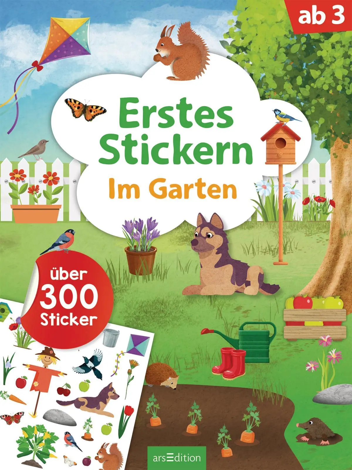 Bild: 9783845845173 | Erstes Stickern - Im Garten | Über 300 Sticker | Timo Schumacher