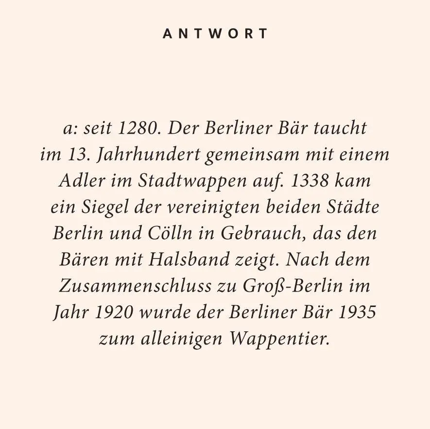Bild: 9783899785173 | Berlin-Quiz | 100 Fragen und Antworten | Steffi Memmert-Lunau | Buch