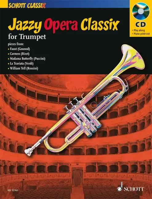 Cover: 9781902455273 | Jazzy Opera Classix for Trompet | Darren Fellows | Broschüre | 36 S.