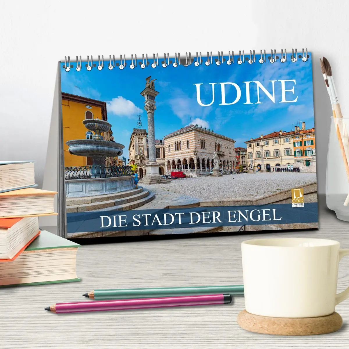 Bild: 9783457515273 | Udine - die Stadt der Engel (Tischkalender 2026 DIN A5 quer),...