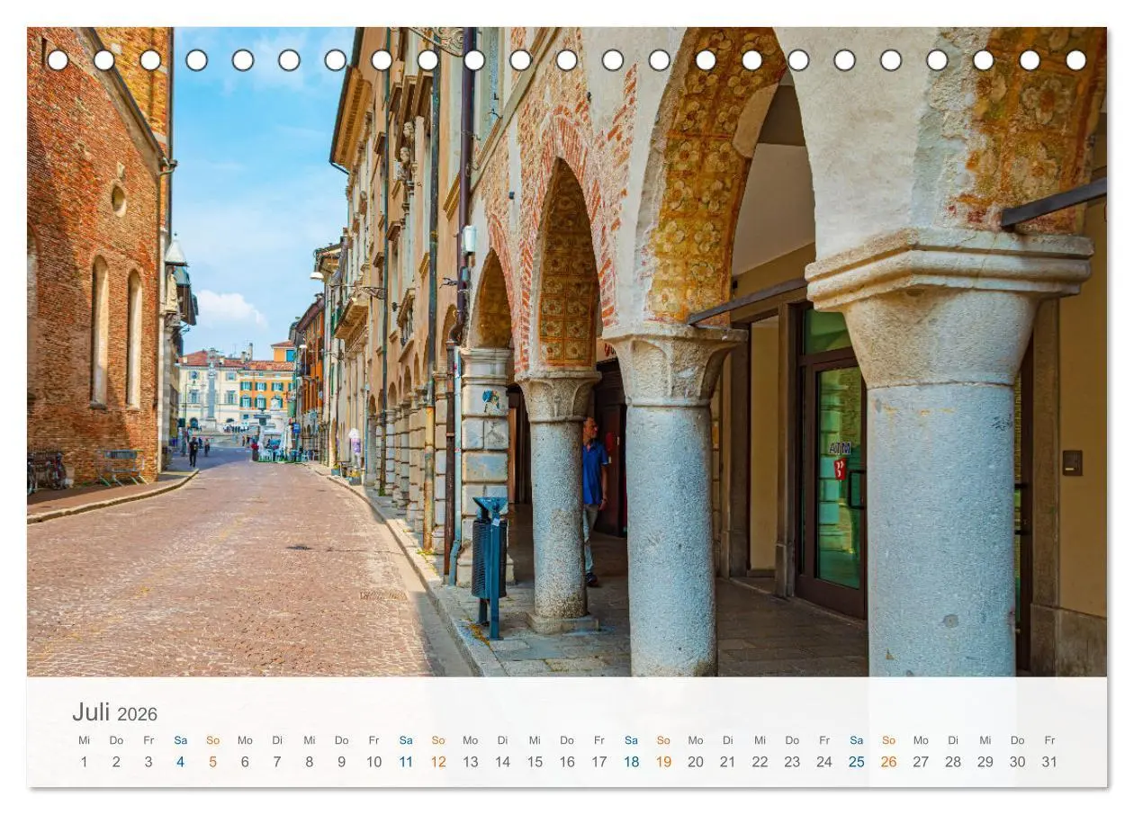 Bild: 9783457515273 | Udine - die Stadt der Engel (Tischkalender 2026 DIN A5 quer),...