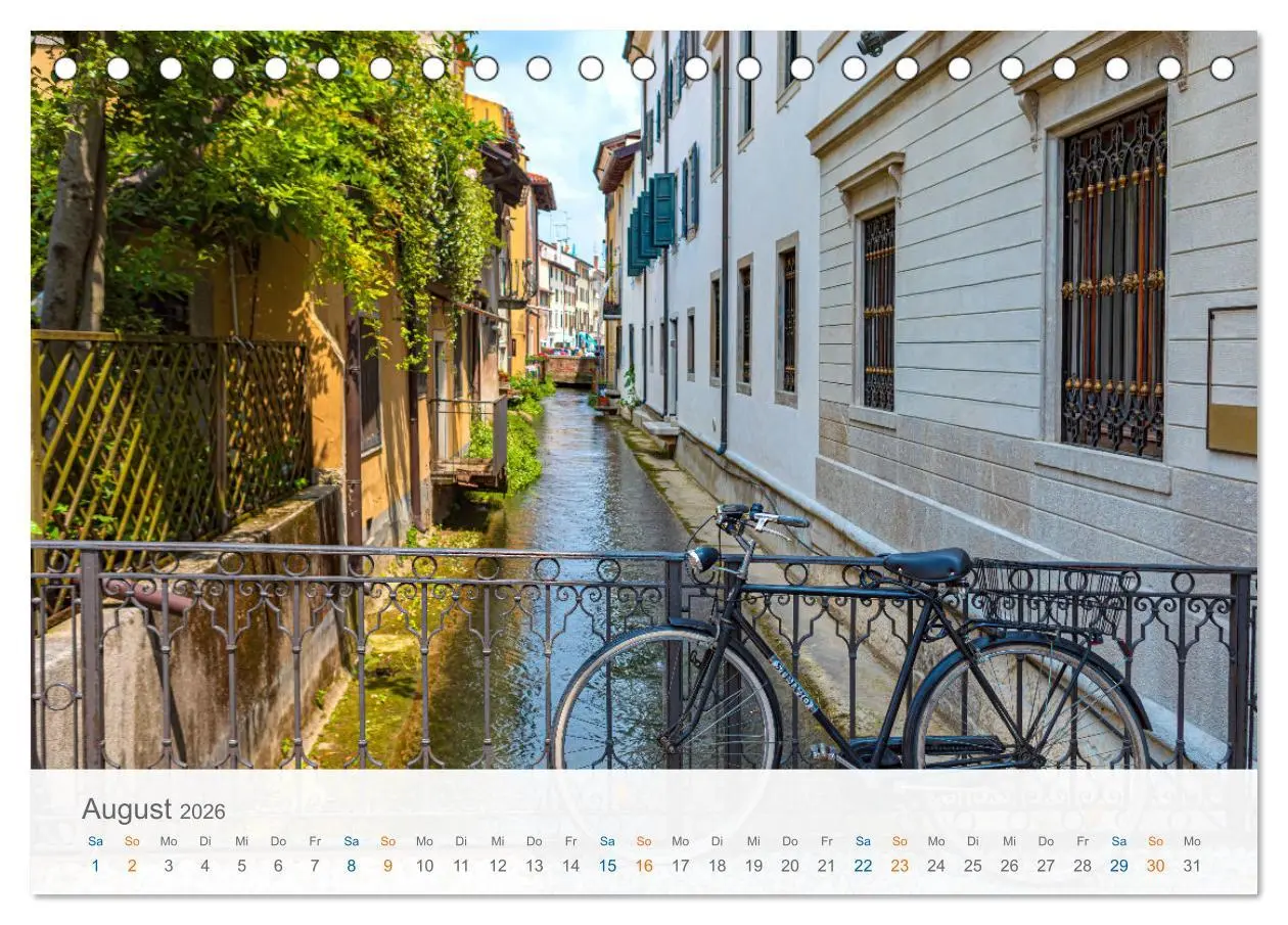 Bild: 9783457515273 | Udine - die Stadt der Engel (Tischkalender 2026 DIN A5 quer),...