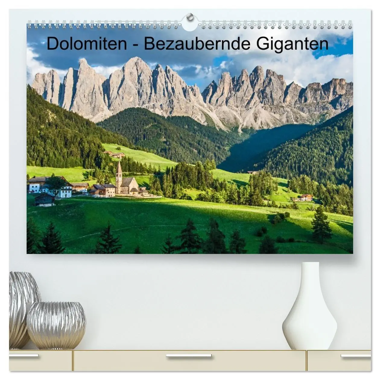 Cover: 9783457685273 | Dolomiten - Bezaubernde Giganten (hochwertiger Premium Wandkalender...