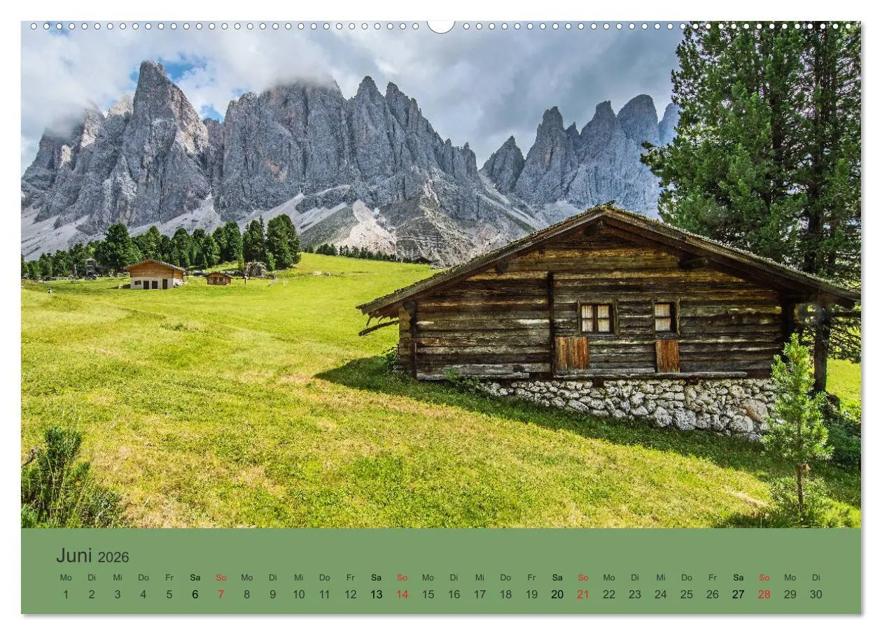 Bild: 9783457685273 | Dolomiten - Bezaubernde Giganten (hochwertiger Premium Wandkalender...