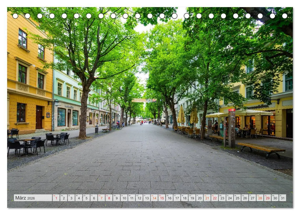Bild: 9783457825273 | Weimar Impressionen (Tischkalender 2026 DIN A5 quer), CALVENDO...
