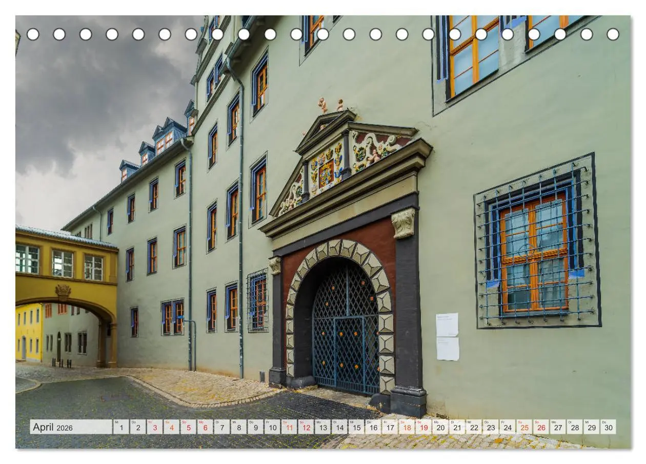 Bild: 9783457825273 | Weimar Impressionen (Tischkalender 2026 DIN A5 quer), CALVENDO...
