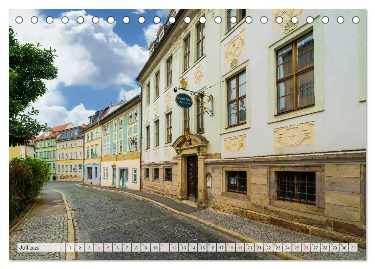 Bild: 9783457825273 | Weimar Impressionen (Tischkalender 2026 DIN A5 quer), CALVENDO...