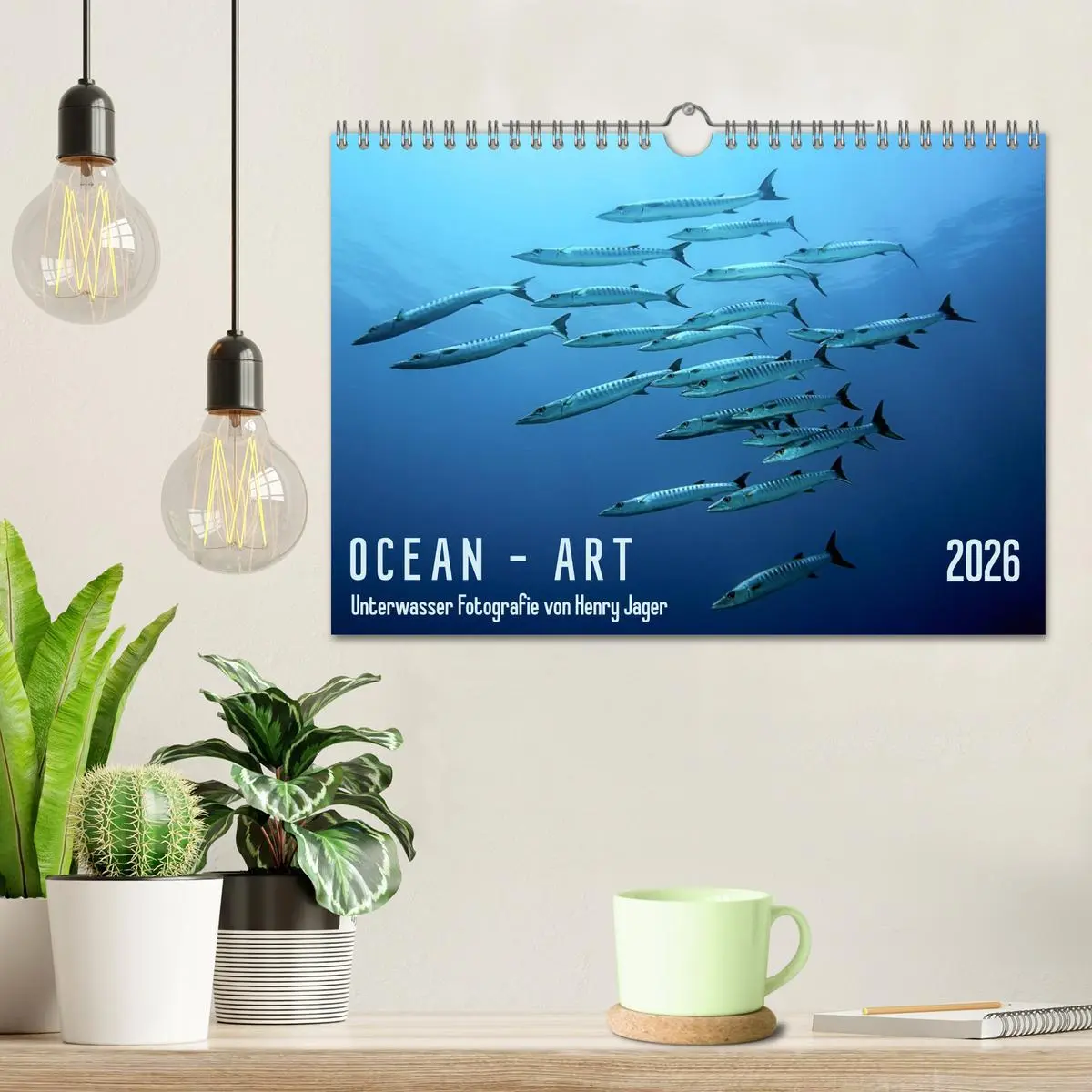 Bild: 9783516155273 | Ocean-Art / CH-Version (Wandkalender 2026 DIN A4 quer), CALVENDO...