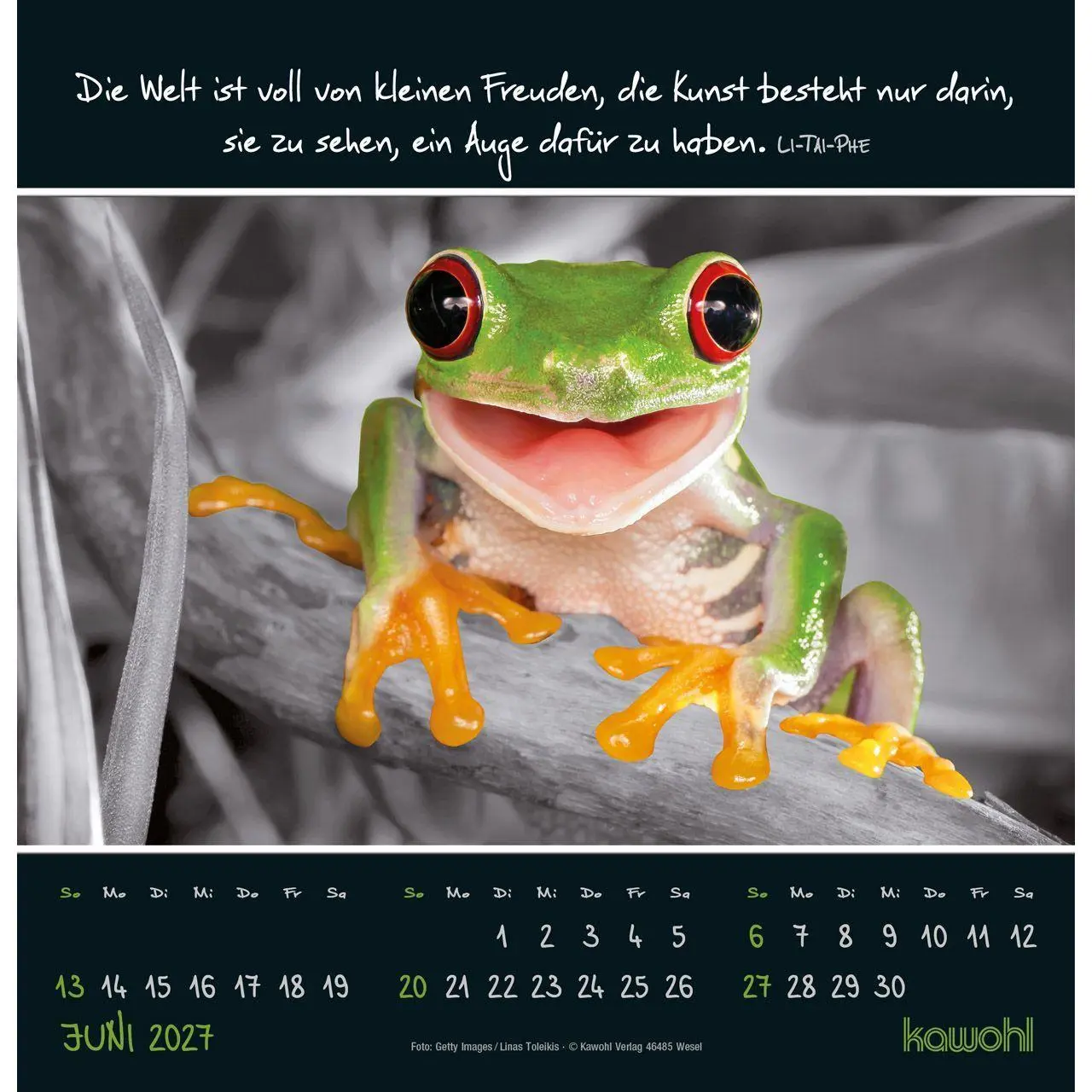 Bild: 9783754825273 | Kleine Wunder entdecken 2027 | Wandkalender mit christlichen Texten
