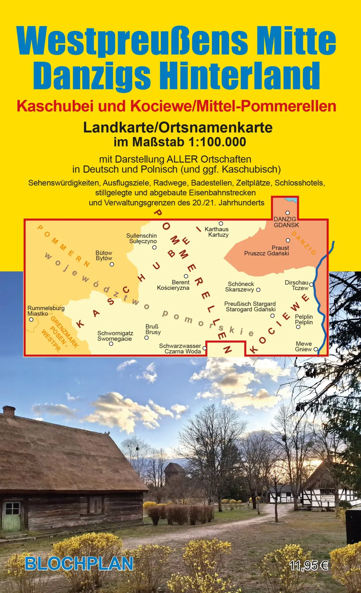 Cover: 9783982525273 | Landkarte Westpreußens Mitte/Danzigs Hinterland | Dirk Bloch | 2 S.