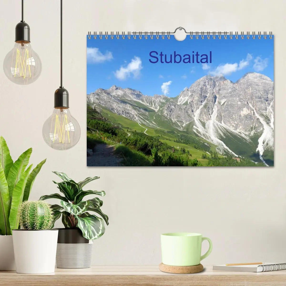 Bild: 9783516145373 | Stubaital (Wandkalender 2026 DIN A4 quer), CALVENDO Monatskalender