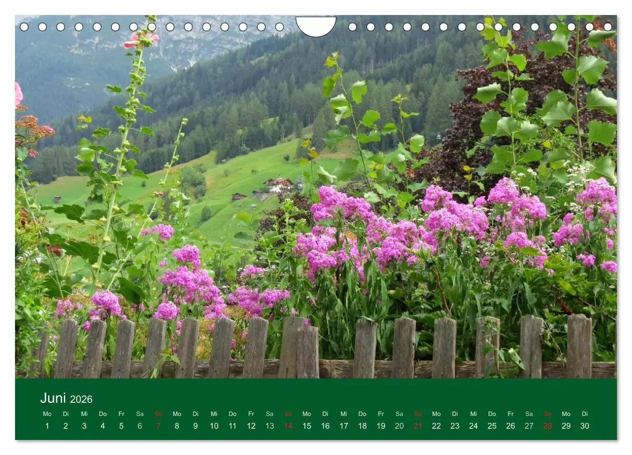 Bild: 9783516145373 | Stubaital (Wandkalender 2026 DIN A4 quer), CALVENDO Monatskalender